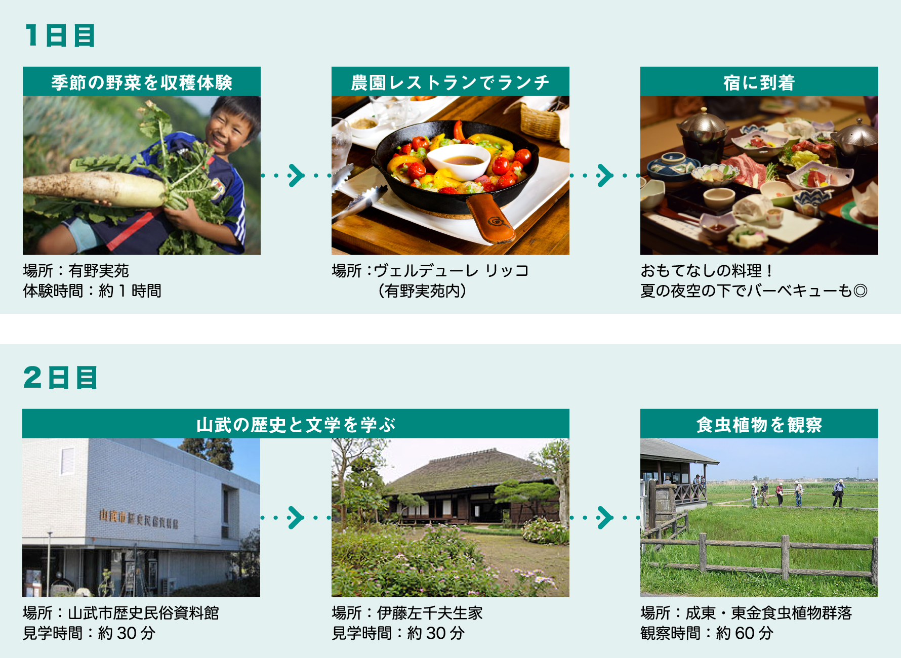 山武のアウトドア・天然記念物観察コース(6〜11月)